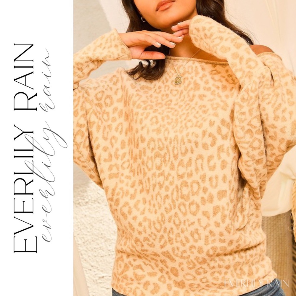 Gorgeous Leopard Print Sweater - Picture 5 of 9